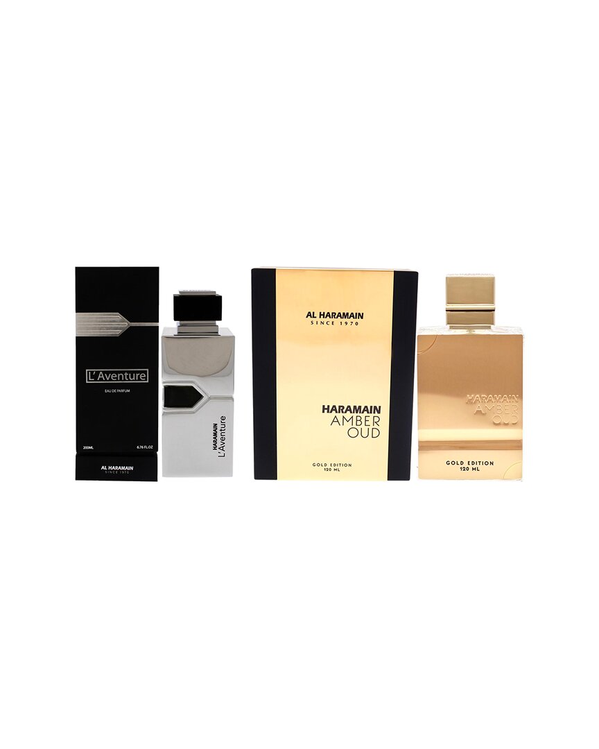 Al Haramain Men's Amber Oud And L'aventure Kit