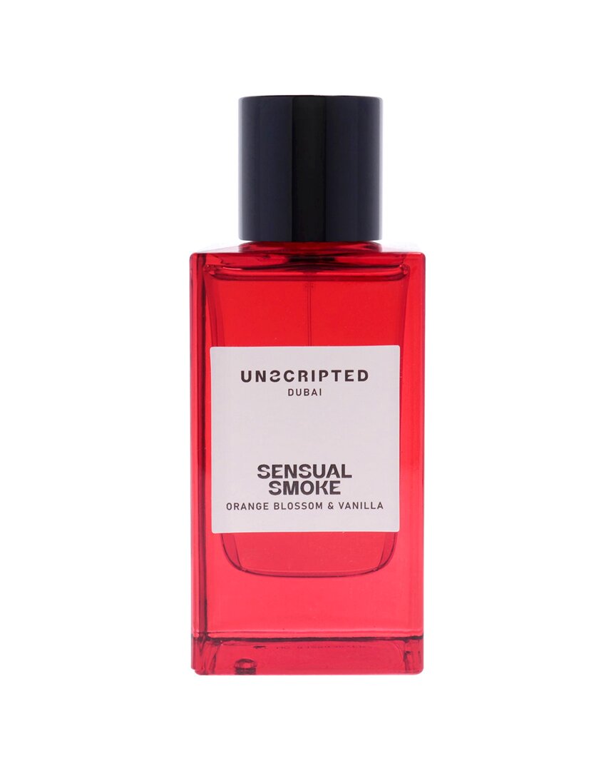 Unscripted Unisex 3.4oz Sensual Smoke Edp