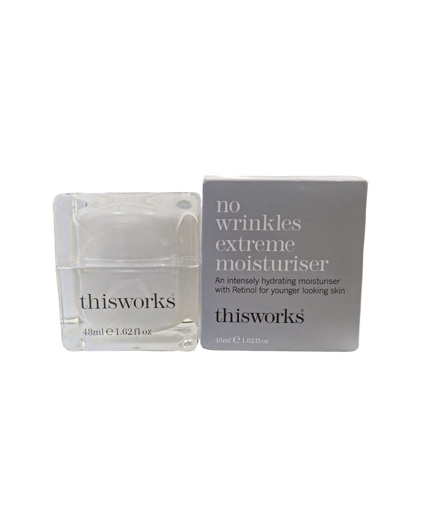 This Works Women's 1.62oz No Wrinkles Extreme Moisturiser In Transparent