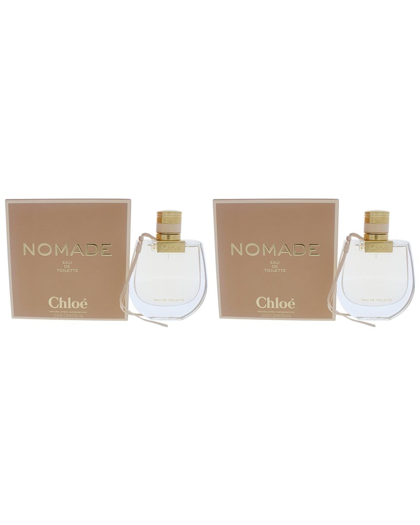 Chloé Women's 2.5oz Nomade Edt Pack Of 2