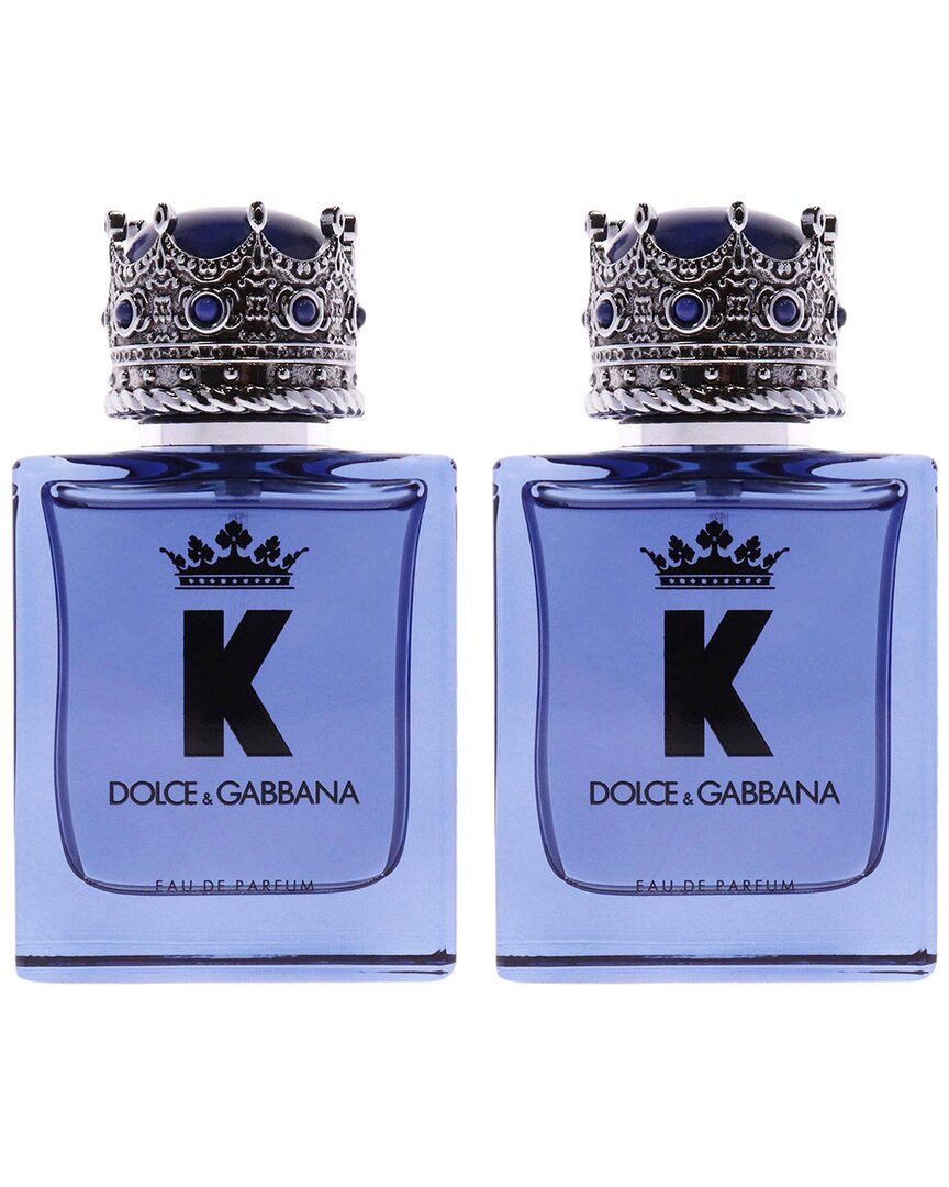 Dolce & Gabbana Men's 1.6oz K Edp Pack Of 2