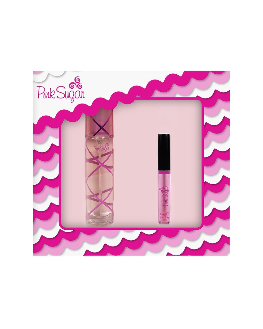 Aquolina Women's 1.7oz Pink Sugar 2pc Set