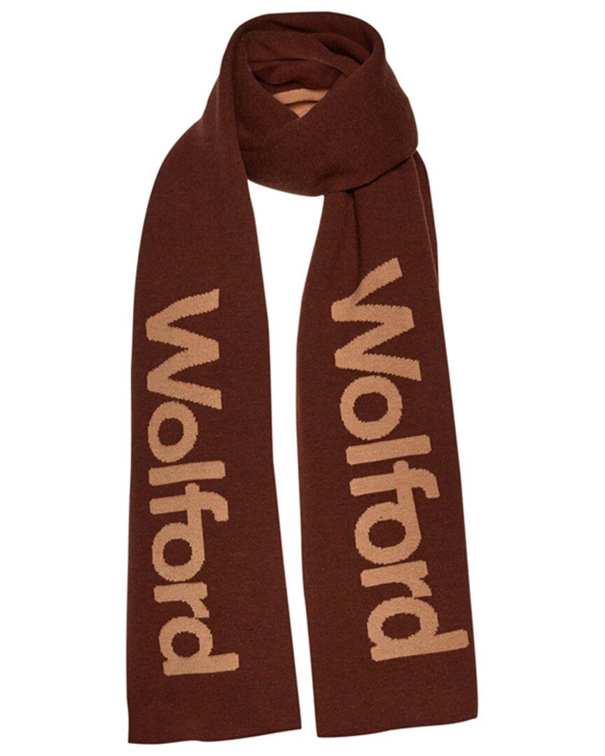 Shop Wolford Wool-blend Scarf