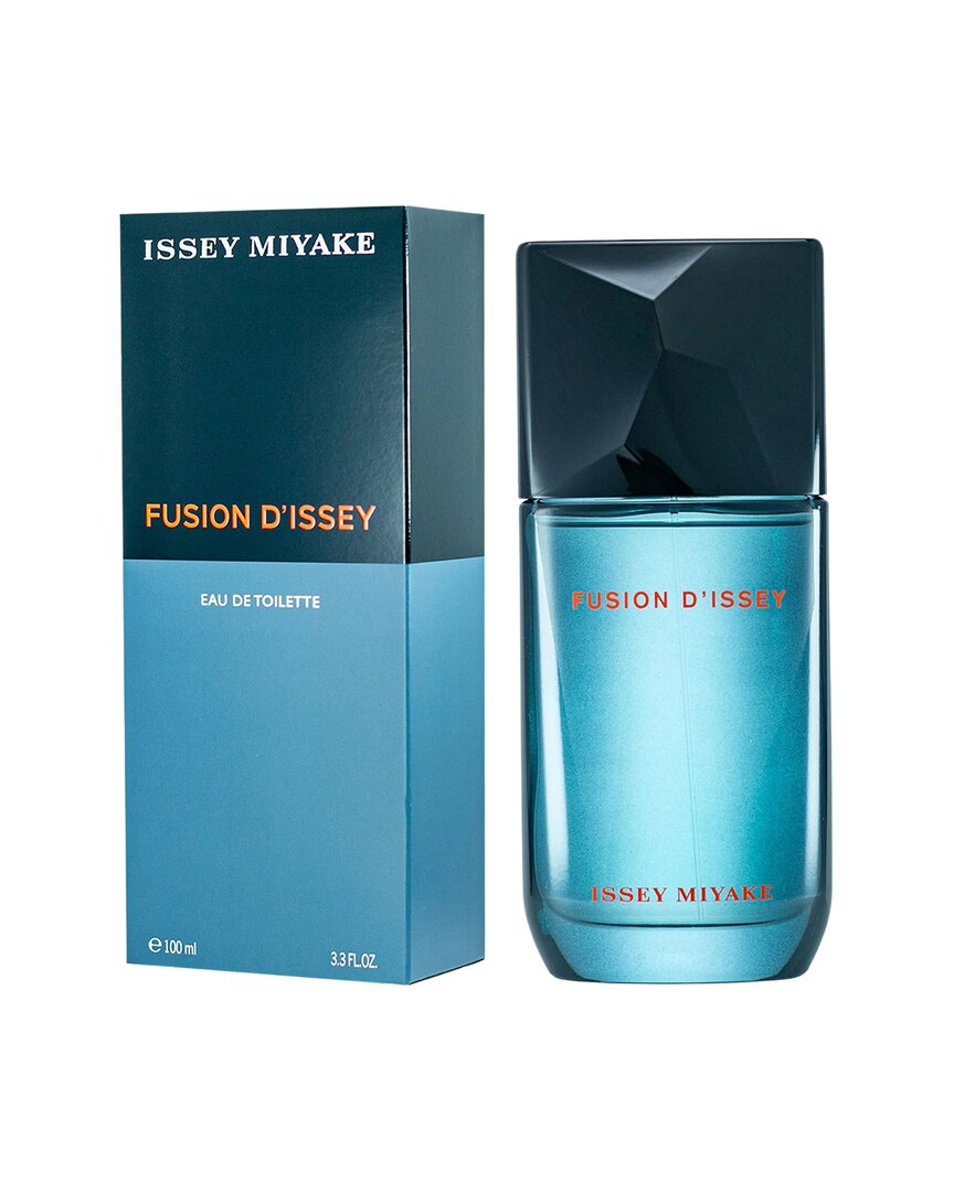 Issey Miyake Men's 3.3oz Fusion Edt Spray In Blue