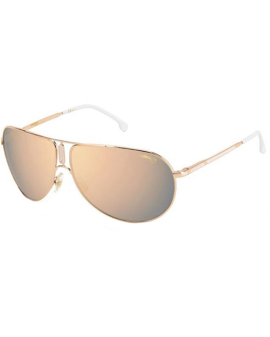 Carrera Rose Gold Multilayer Aviator Unisex Sunglasses Gipsy65 0ddb 64