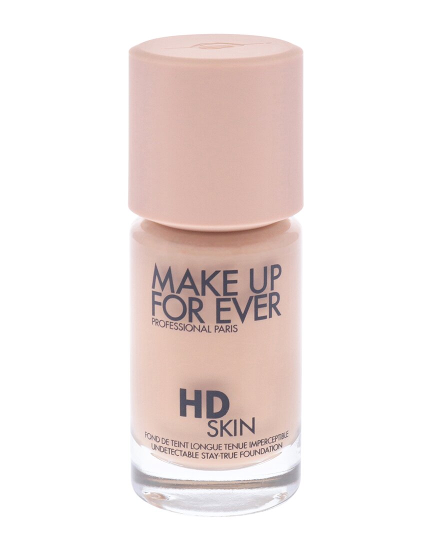 Make Up For Ever Women's 1oz 2n34 Hd Skin Undetectable Longwear Foundation In White