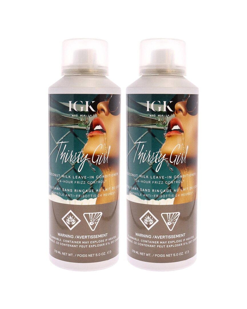 Igk Unisex 5oz Thirsty Girl Coconut Milk Leave-in Conditioner In Multi