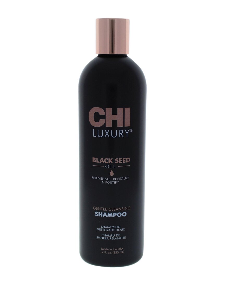 Chi Unisex 12oz Luxury Black Seed Oil Gentle Cleansing Shampoo In Multi