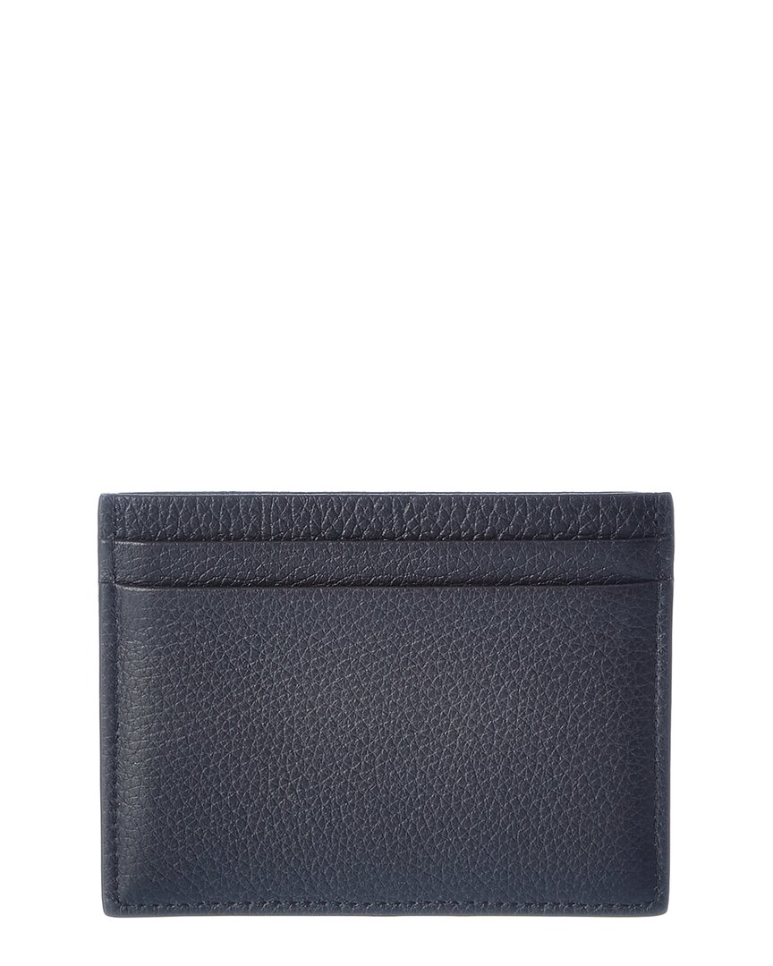 Christian Louboutin Kios Leather Card Holder In Blue | ModeSens