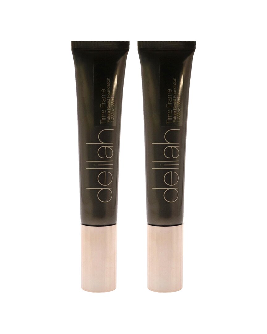 Delilah Women's 1.28oz Buttermilk Future Resist Foundation Spf 20 - - Pack Of 2