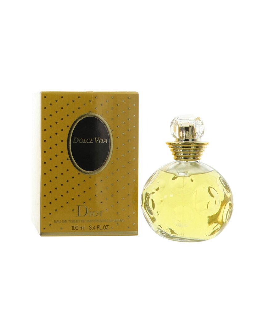 Dior Women's 3.4oz Dolce Vita Edt In Yellow