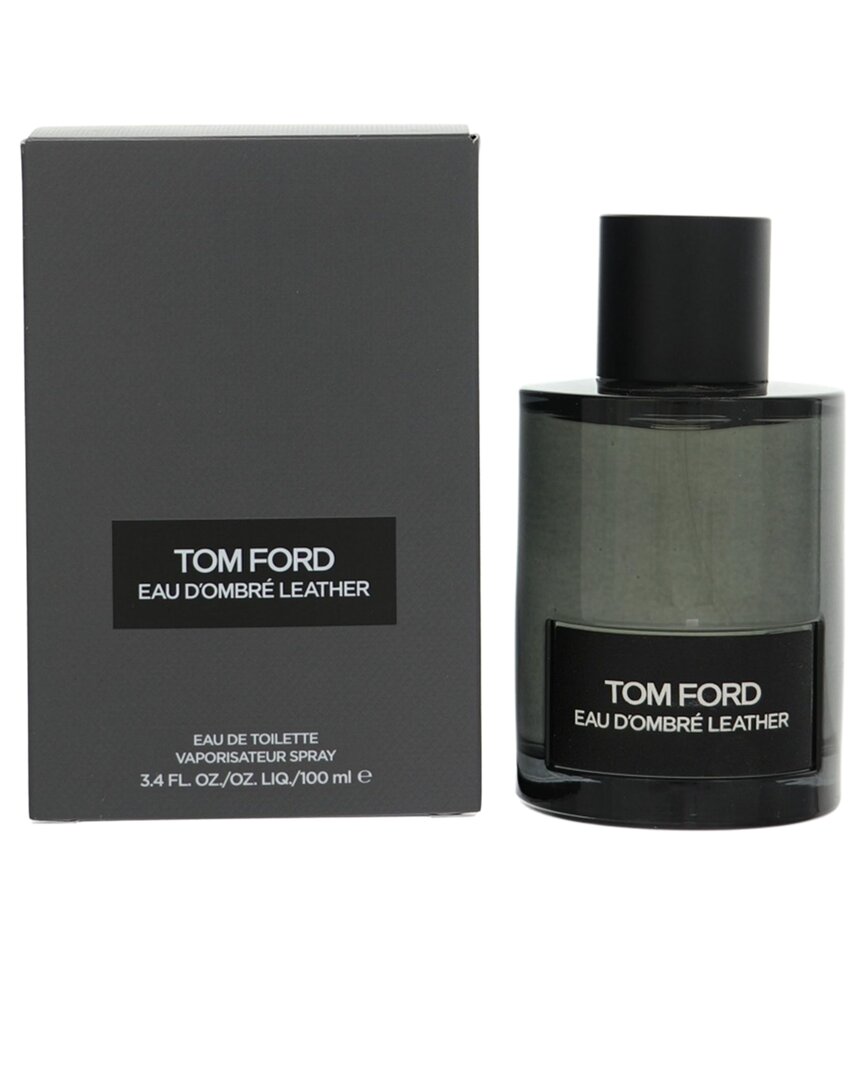 Tom Ford Men's 3.4oz D'ombre Leather Edt In Transparent