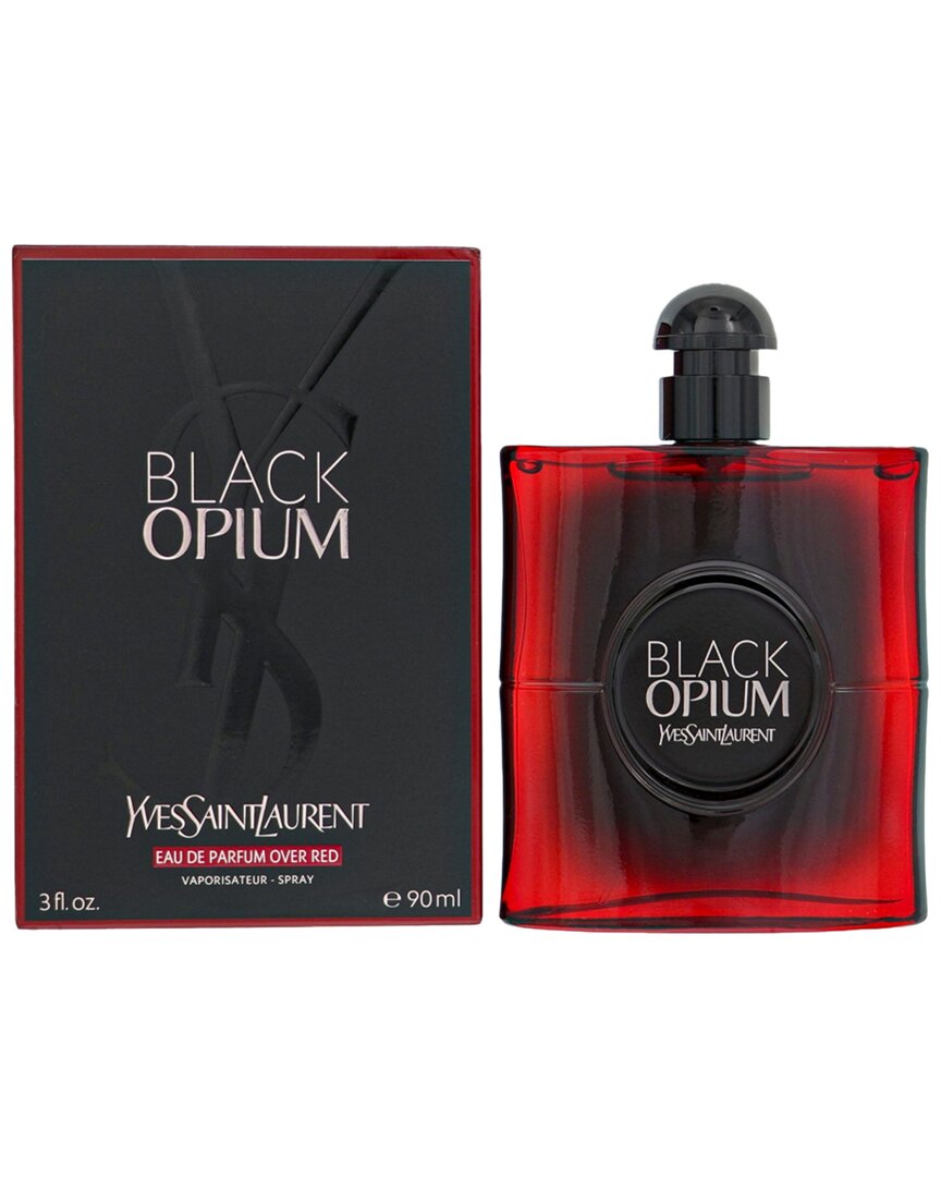 Saint Laurent Yves Women's 3oz Black Opium Over Red Edp