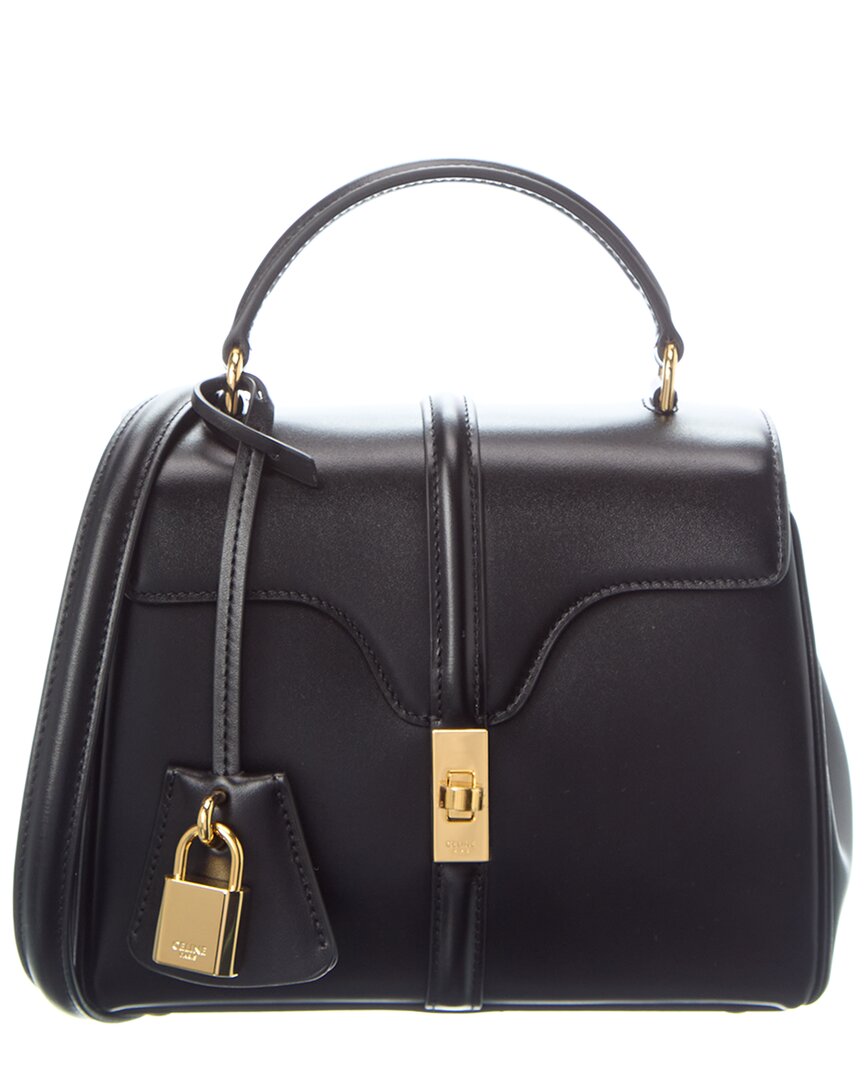 Celine 16 Mini Leather Satchel