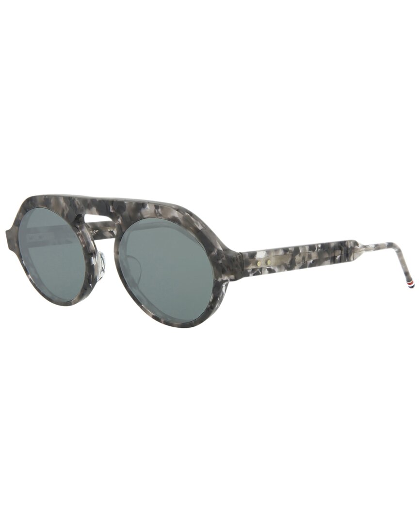 Thom Browne Unisex Tbs413 52mm Sunglasses In Grey