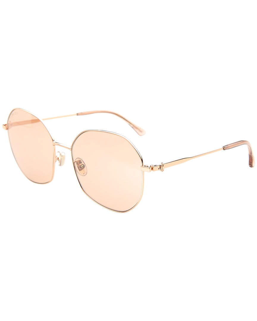 Jimmy Choo Women's Astra 58mm Sunglasses In Gold