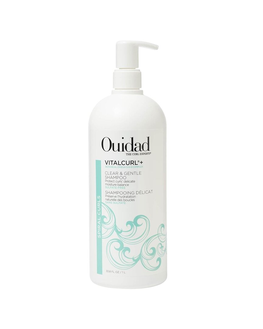 Ouidad Unisex 33.8oz Vitalcurl+ Clear And Gentle Shampoo In White