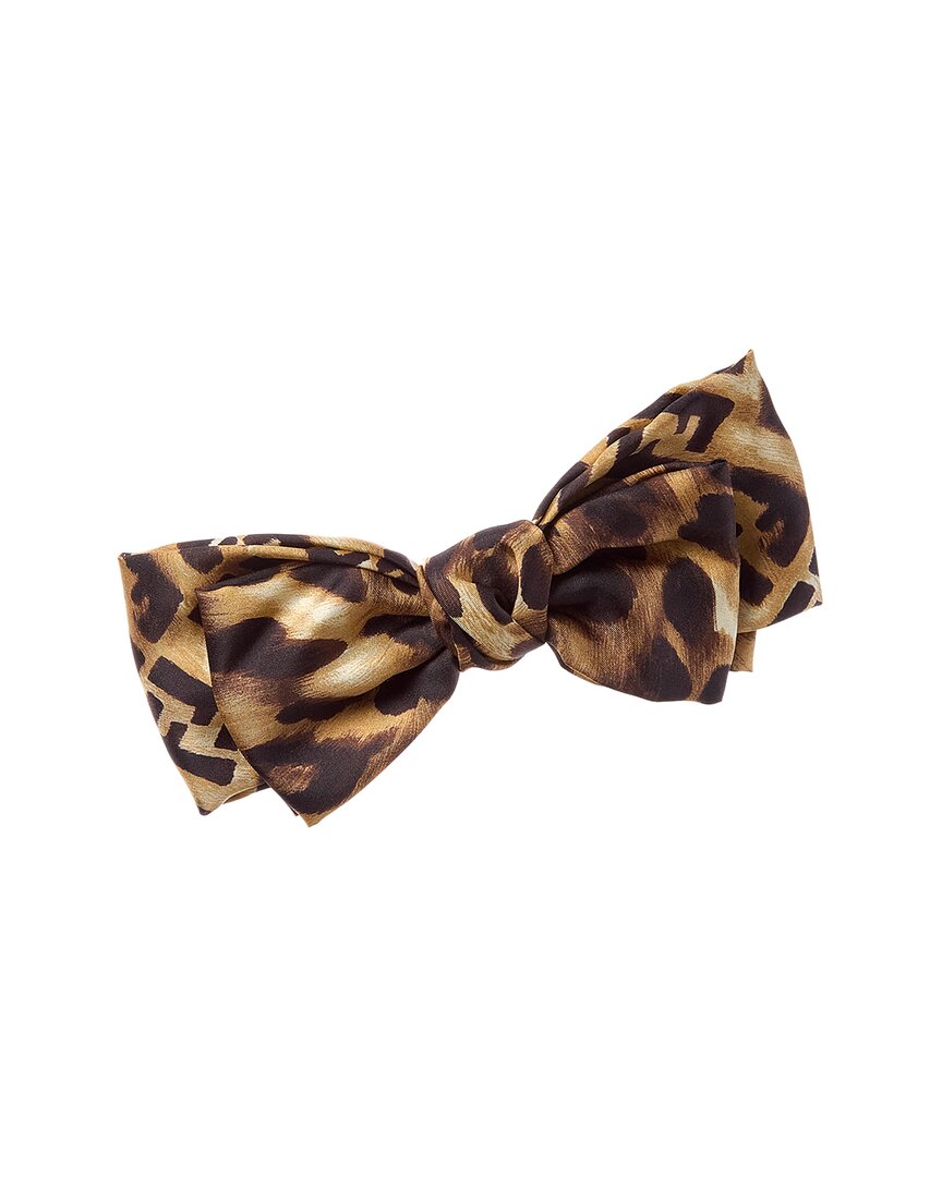Fendi Leo Silk Hair Clip Women display picture 1