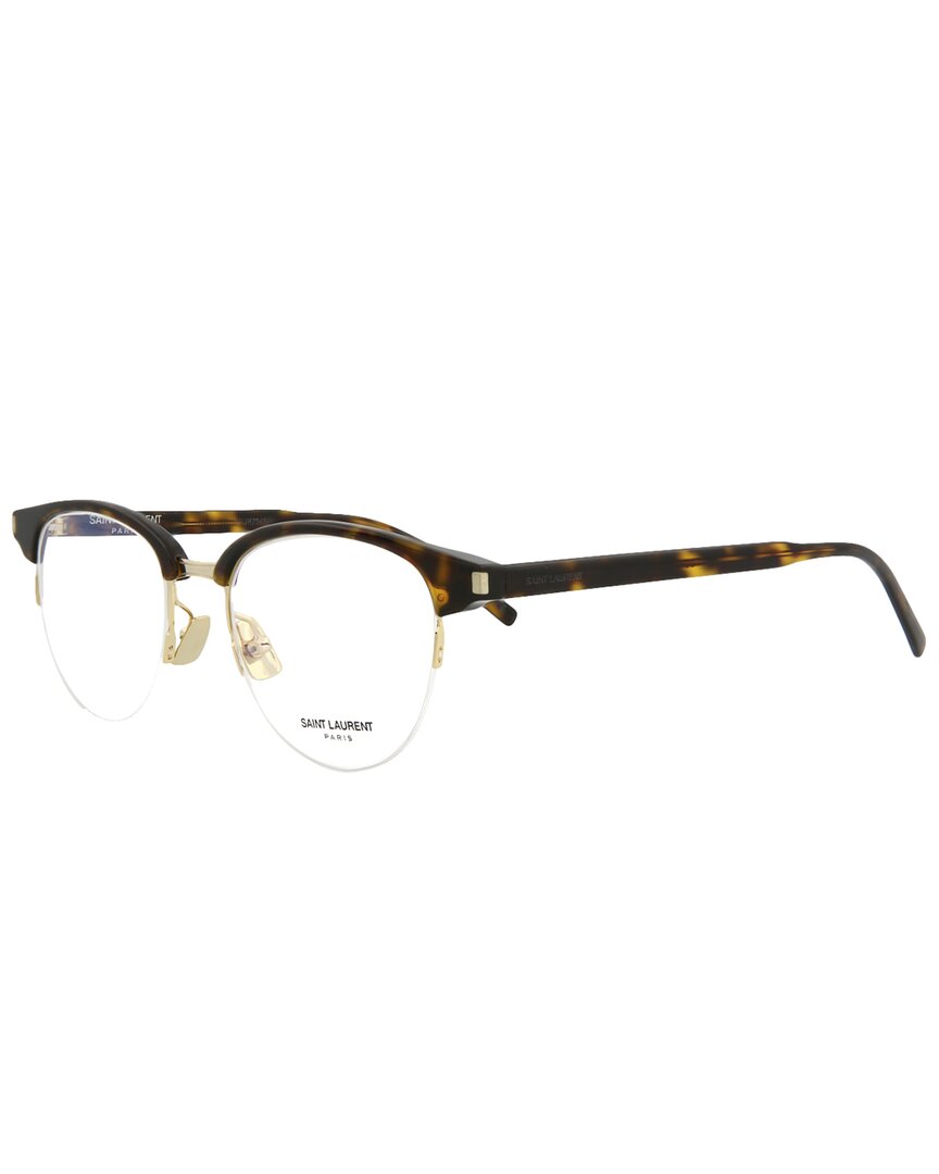 Saint Laurent Unisex Sl188slim 49mm Optical Frames