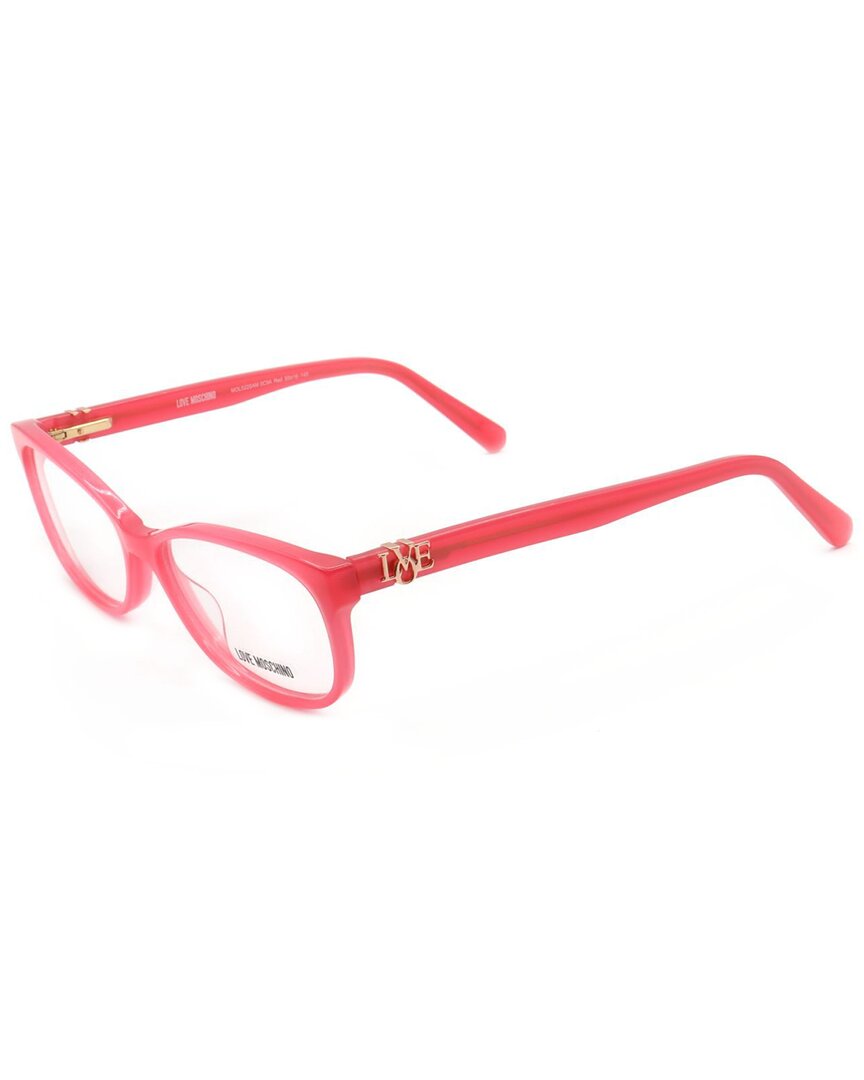 Love Moschino Women's Mol522 55mm Optical Frames In Red