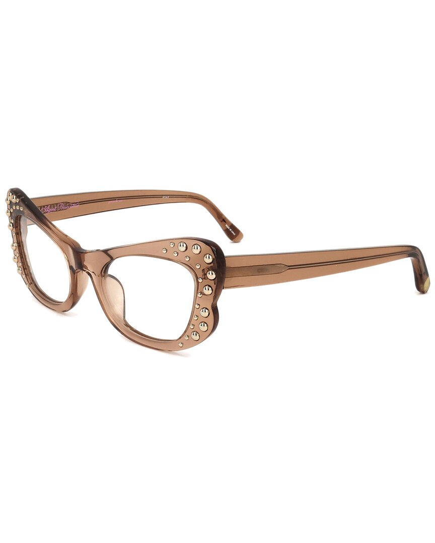 Linda Farrow Agent Provocateur By Women's Ap56 51mm Optical Frames In Brown
