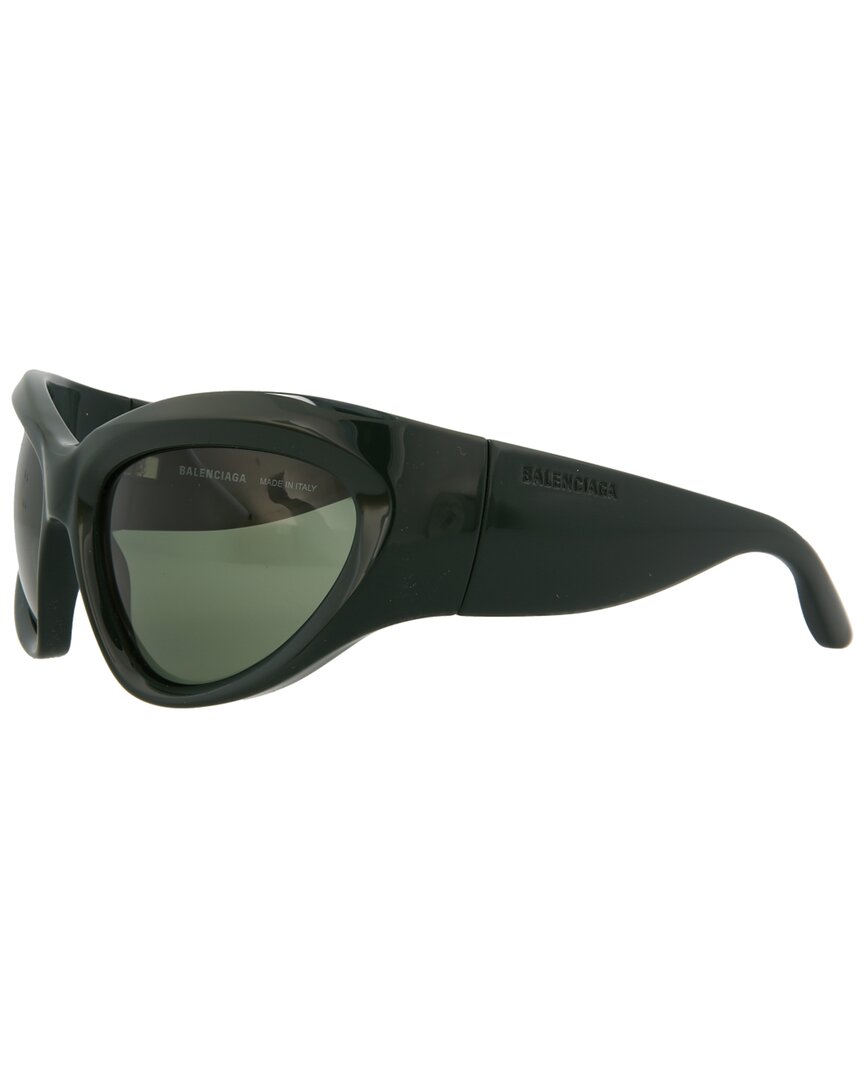 Balenciaga Novelty Sunglasses Womens Bb0228s-30013 In Green