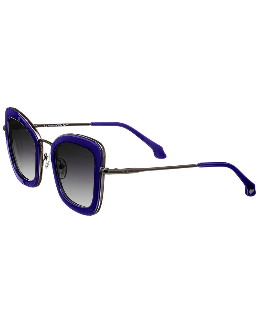 Bertha Women's Brsit108-3 63mm Polarized Sunglasses In Blue