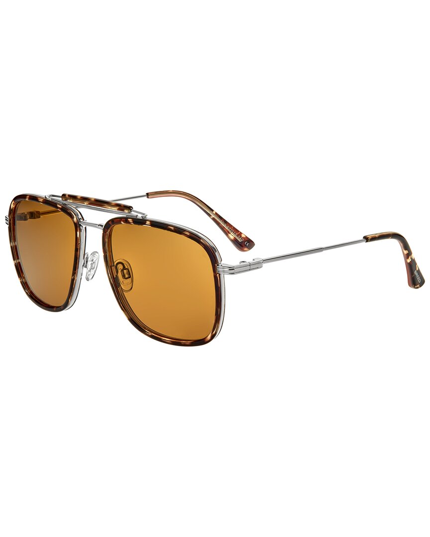 Breed Bertha Men's Bsg068c3 54mm Polarized Sunglasses In Brown