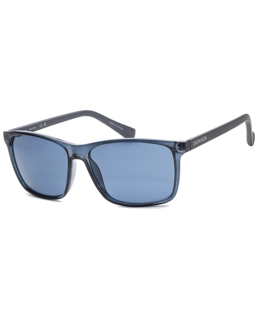 Calvin Klein Men's Ck19568s 58mm Sunglasses In Blue
