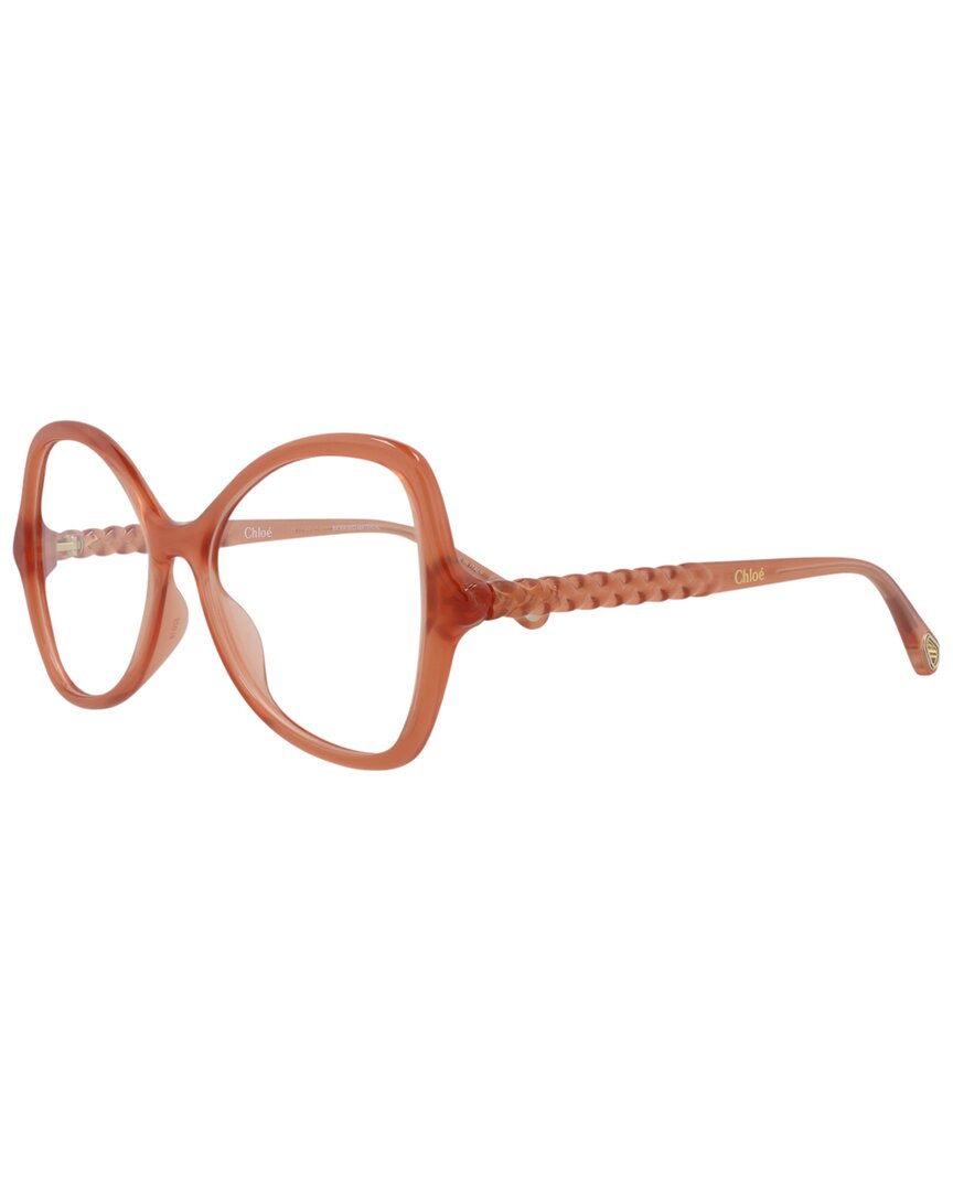 Chloé Women's Ch0004o 52mm Optical Frames In Pink