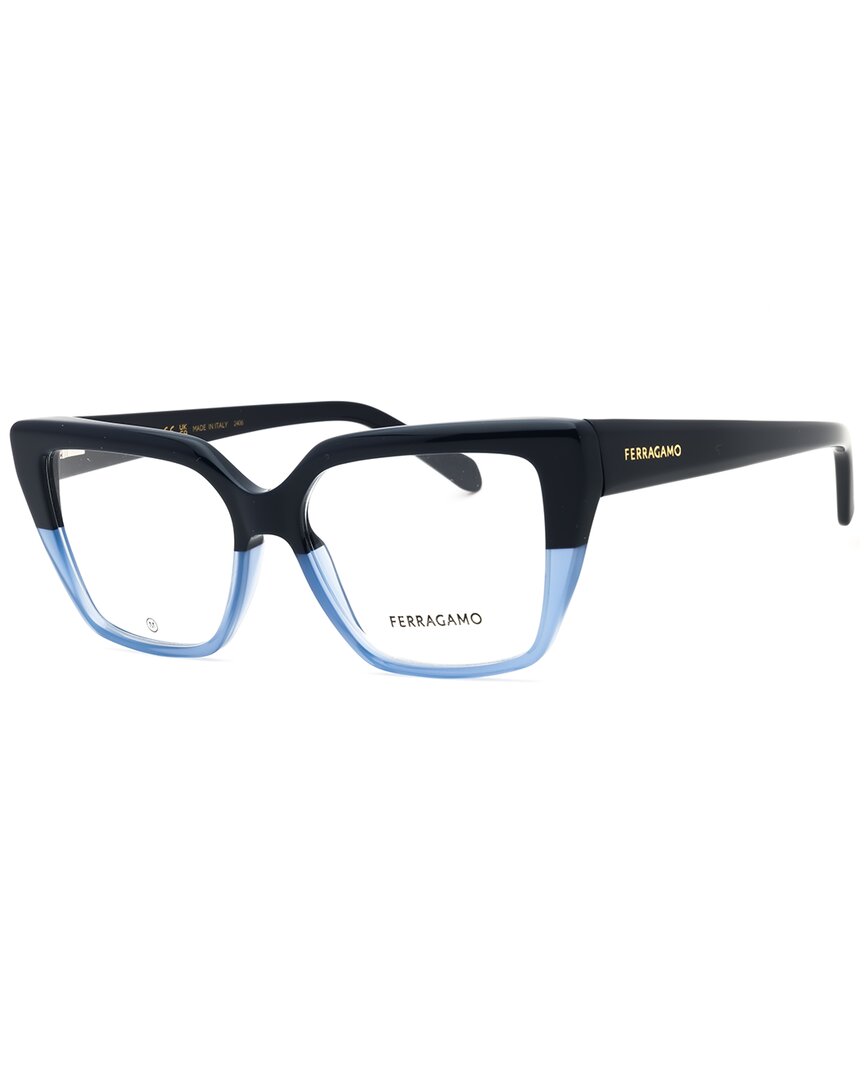 Ferragamo Women's 53mm Optical Frames In Blue