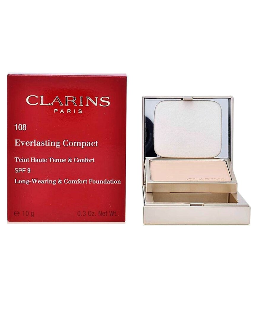 Shop Clarins 0.3oz 108 Sand Everlasting Compact Foundation