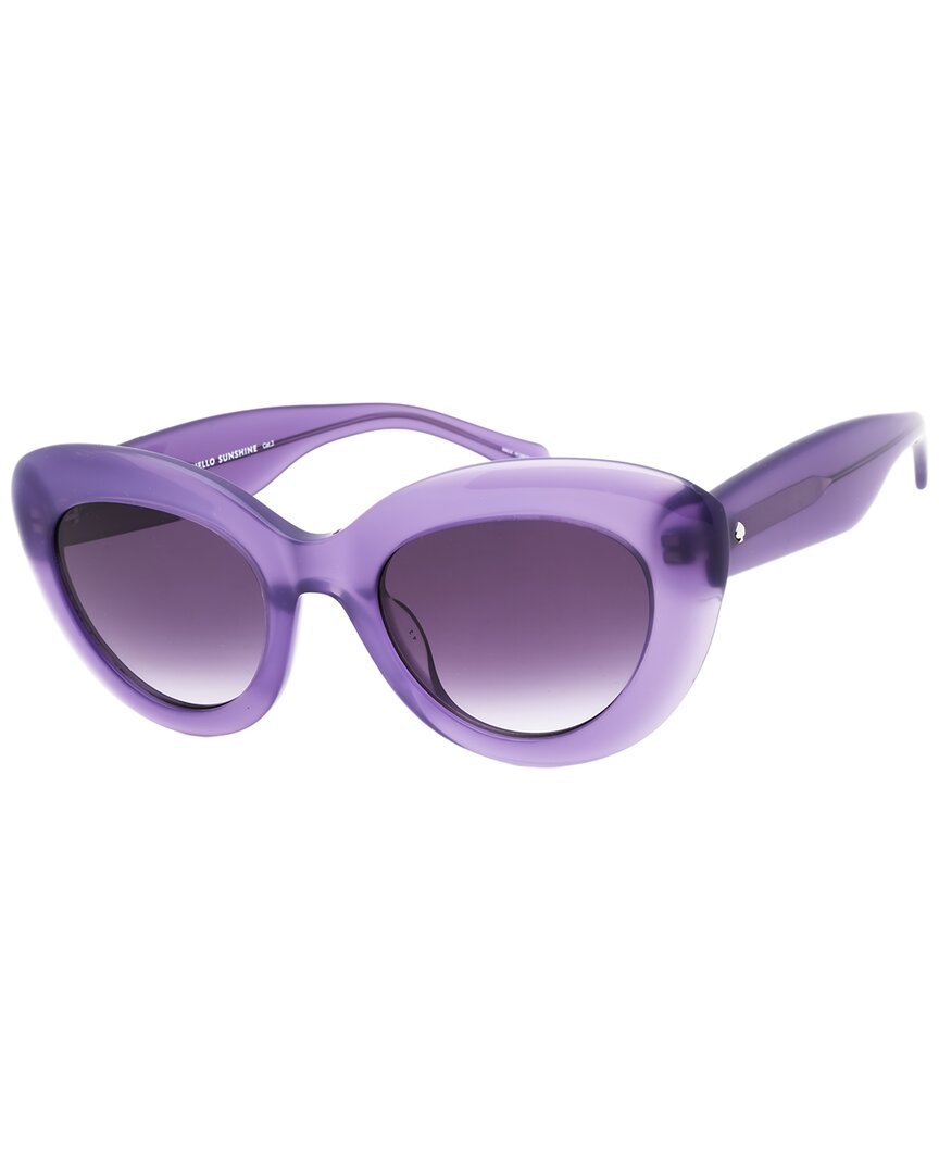 Kate Spade New York Women's Capri/g/s 50mm Sunglasses In Purple