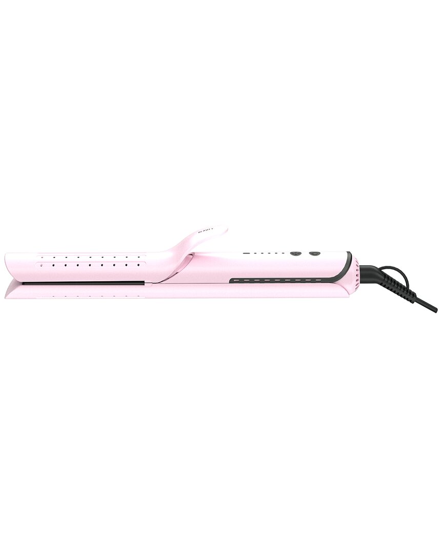 Cortex Airglider 2-in-1 Cool Air Flat Iron/curler In White