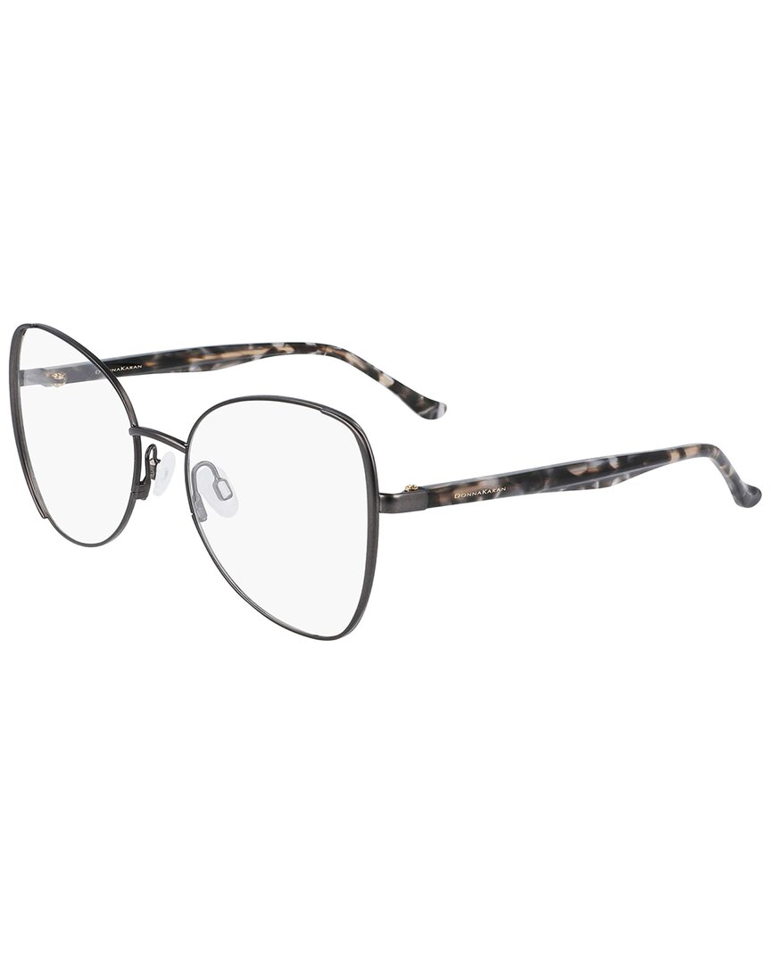 Donna Karan Demo Butterfly Ladies Eyeglasses Do3000 035 53 In Grey