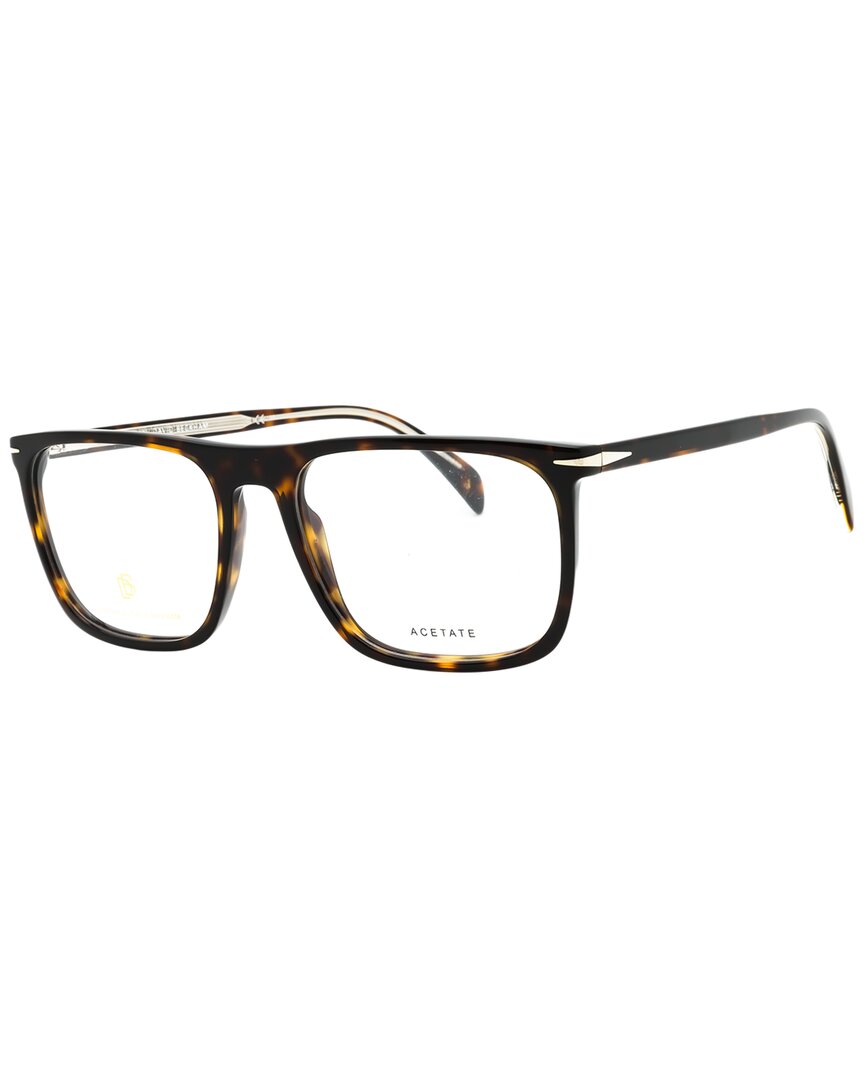 David Beckham Men's Db 1108 55mm Optical Frames In Brown