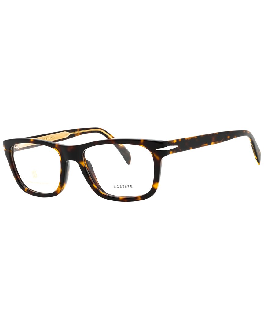 David Beckham Men's Db 7011 52mm Optical Frames In Brown