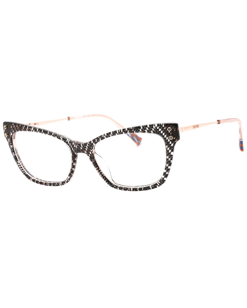 Missoni Bicolor Acetate Frames In Black