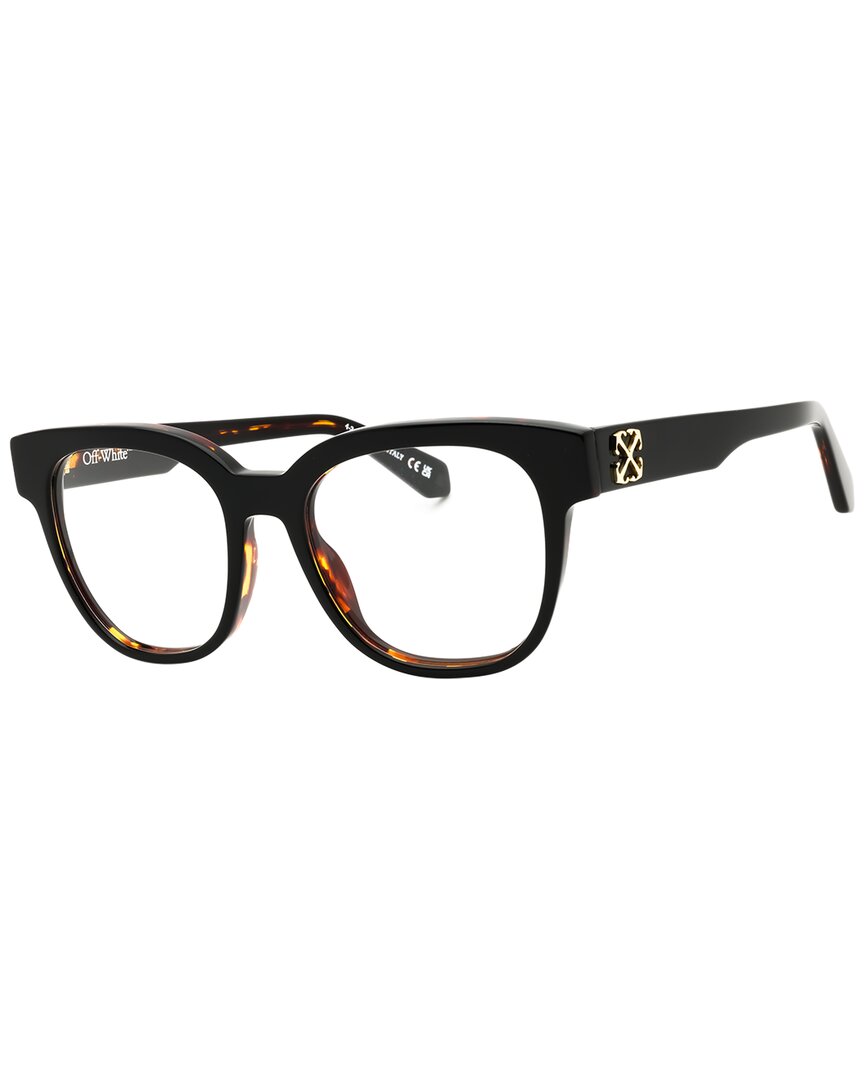 Off-white ™ Unisex Style 7o 51mm Optical Frames In Brown