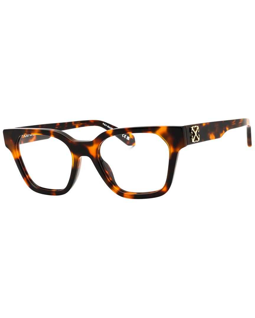 Off-white ™ Unisex Style 7p 52mm Optical Frames In Brown