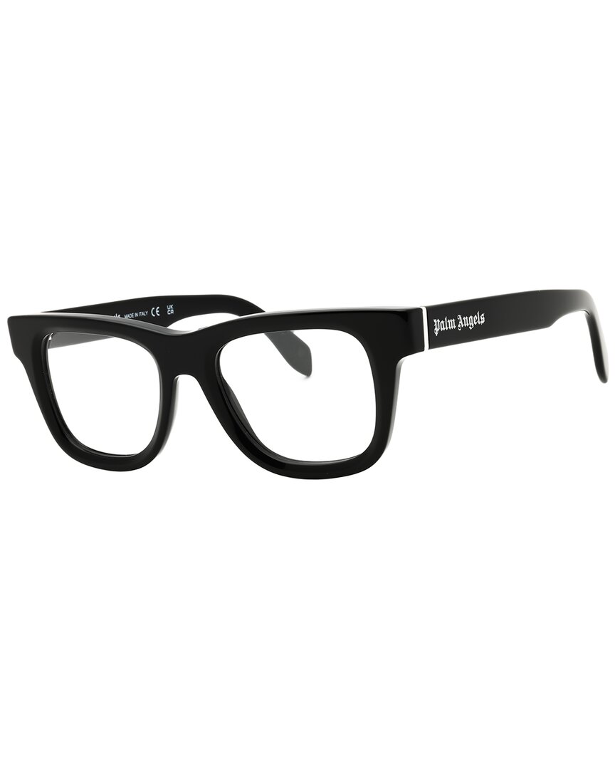Palm Angels Unisex Style 12 51mm Optical Frames In Black