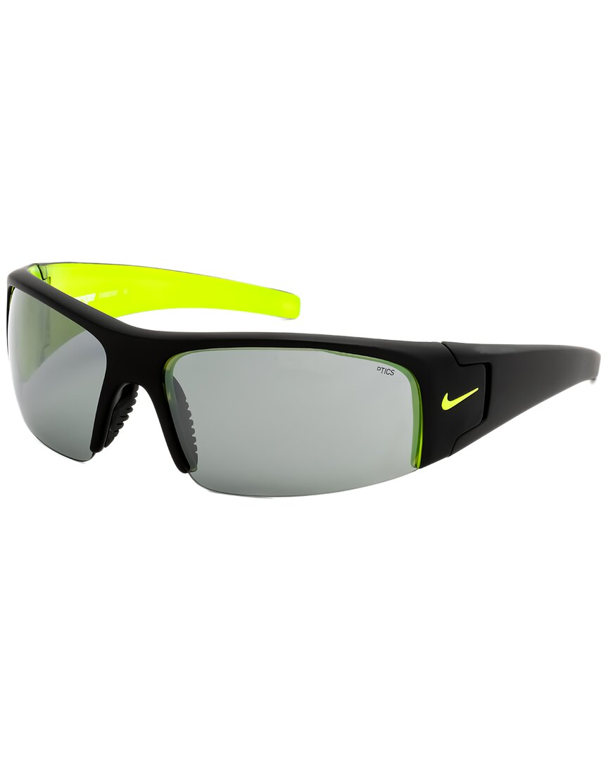 Nike Grey Wrap Unisex Sunglasses Diverge Ev0325 007 64 In Black