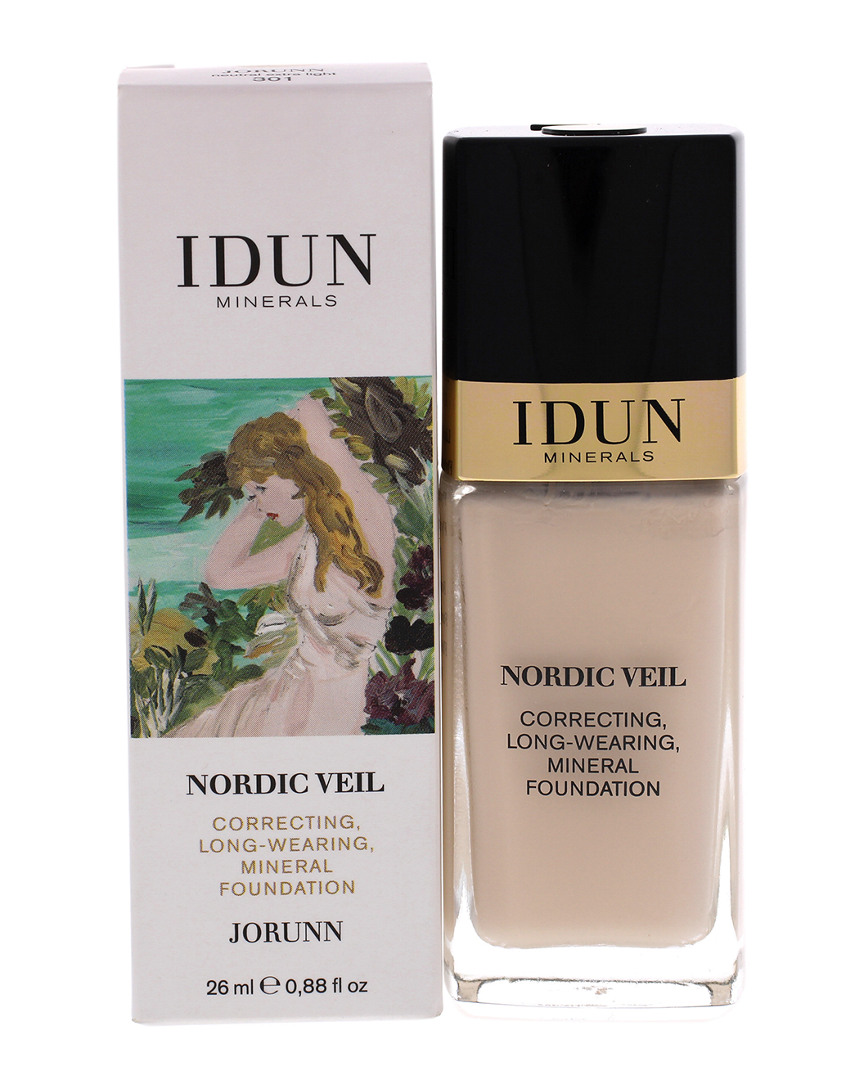 Idun Minerals 0.88oz Nordic Veil Foundation #301 Jorunn Neutral Extra Light