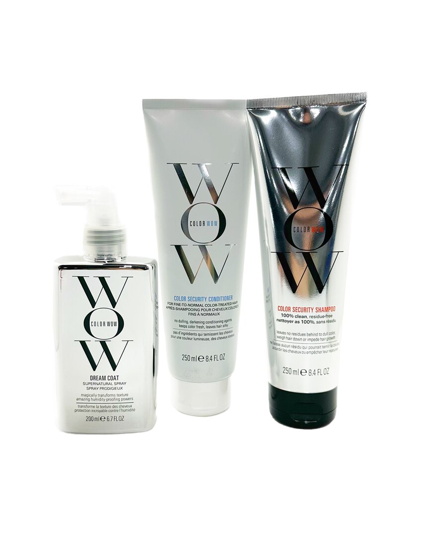 Color Wow 3pc Smooth And Sexy Party Hair Kit