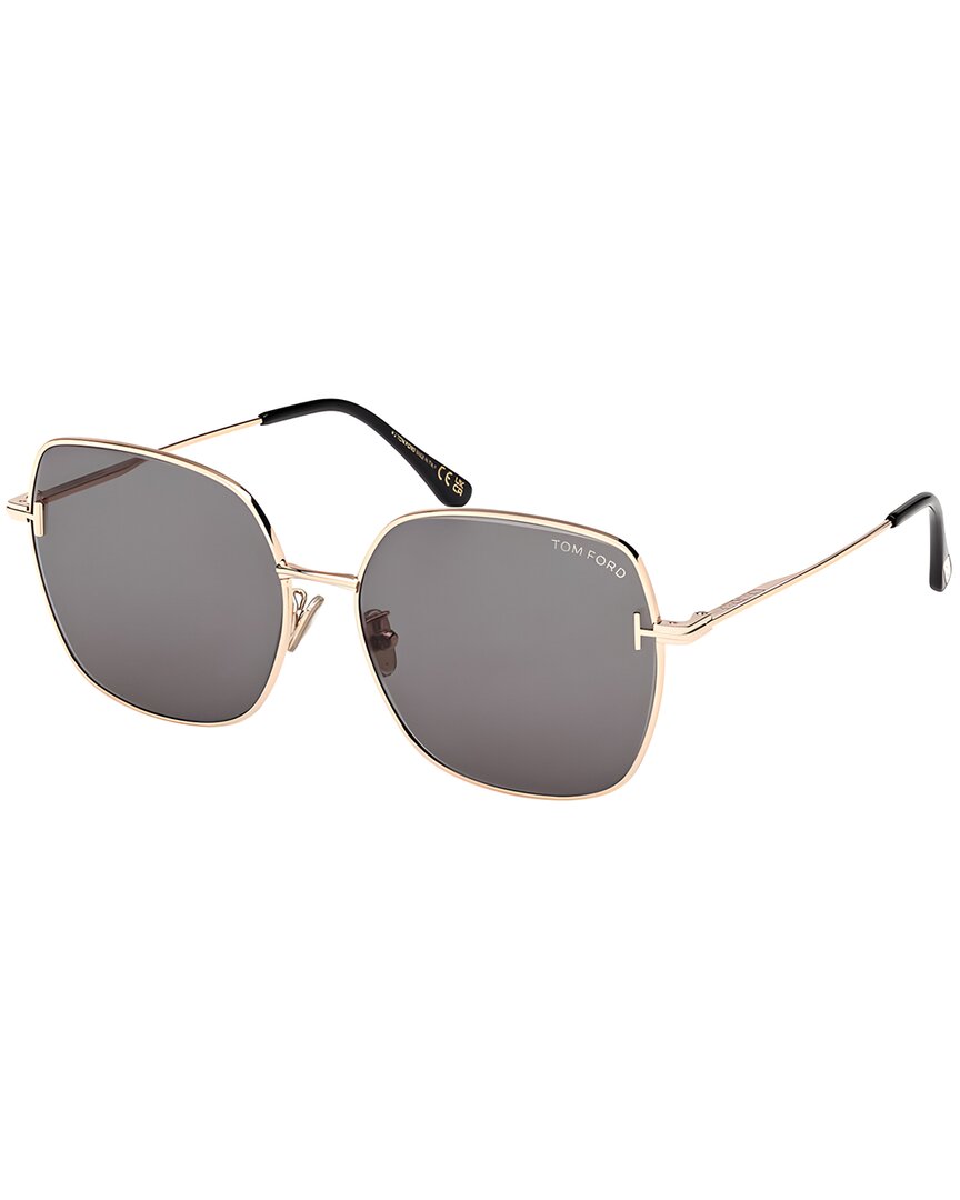 Tom Ford Women's Ft1250-k 59mm Sunglasses In Gold
