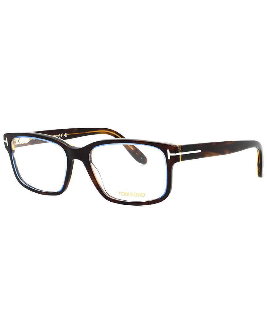 Tom Ford Men's Ft5313 55mm Optical Frames In Brown