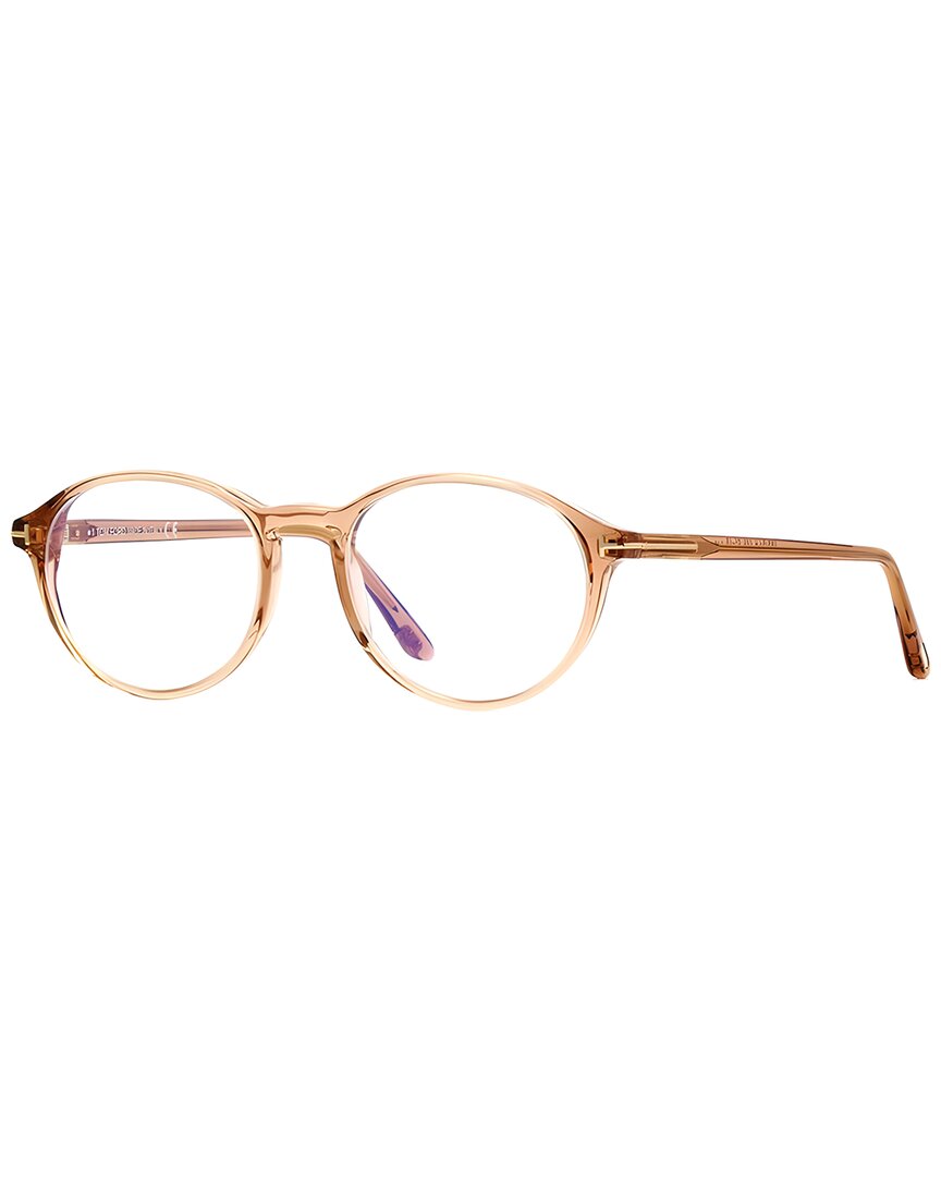 Tom Ford Men's Ft5753-b 51mm Optical Frames In Brown