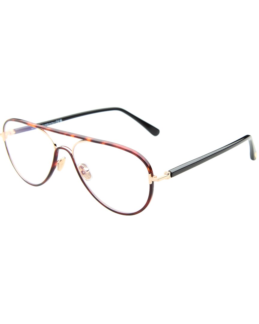 Tom Ford Men's Ft5897-b 57mm Optical Frames In Brown