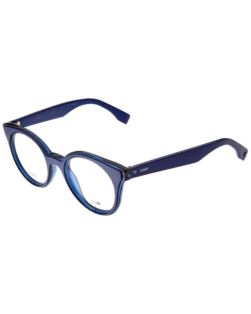 Fendi Women's Ff0198 47mm Optical Frames In Blue