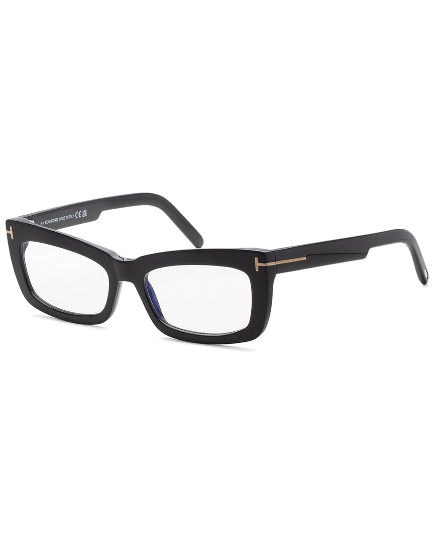 Tom Ford Women's Ft5966 55mm Optical Frames In Black
